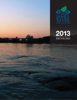 State of the James - James River Association