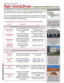 Sign Guidelines - City of Atascadero