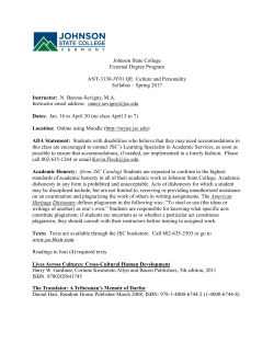 ANT 3130 JY01 J17SP QE Culture and Personality