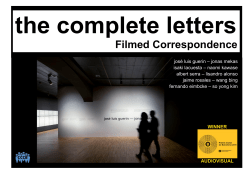Filmed Correspondence