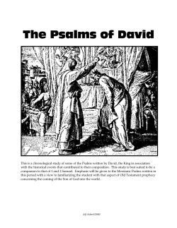 The Psalms of David