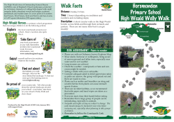 Horsmonden Primary School High Weald Welly Walk