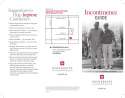 Incontinence