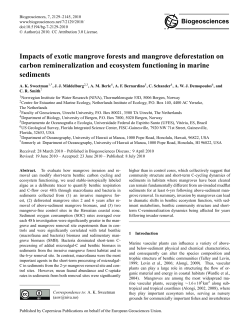 Impacts of exotic mangrove forests and mangrove