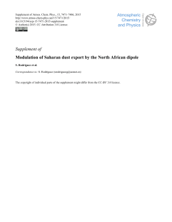 Supplement - Atmos. Chem. Phys
