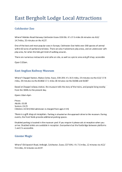 East Bergholt Lodge Local Attractions