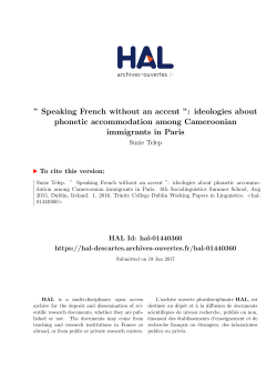 Pre print Speaking French with