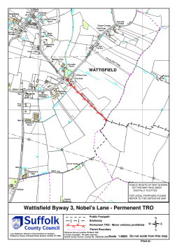 BY3 Nobles Lane - Suffolk`s public rights of way website