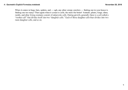 4 - Geometric Explicit Formulas.notebook