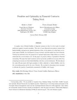 Penalties and Optimality in Financial Contracts