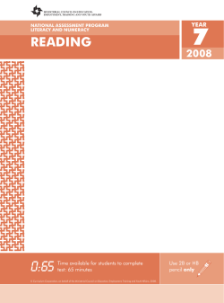 reading, Year 7