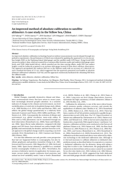 An improved method of absolute calibration to satellite altimeter: A
