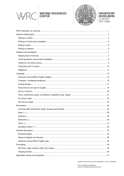 Kopfbogen hoch - Anglistisches Seminar der Universit&auml;t Heidelberg