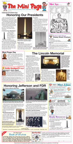 The Lincoln Memorial