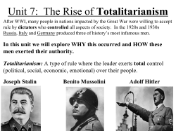 The Russian Revolution - Tamalpais Union High School District