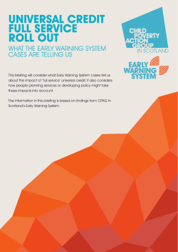 universal credit full service roll out