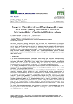 Toward an Efficient Biorefining of Microalgae and Biomass Alike