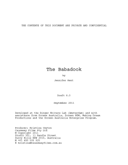 THE BABADOOK 6.3.fdr