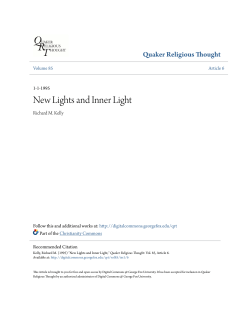 New Lights and Inner Light