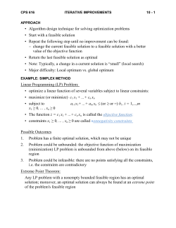 Iterative Improvement