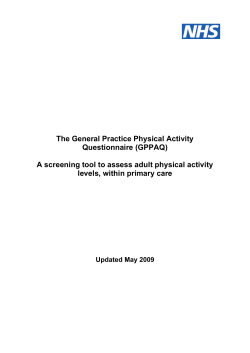 The Repeatability and Validity of a Short Measure of Physical