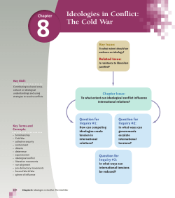 Chapter 8 Ideologies in Conflict: The Cold War