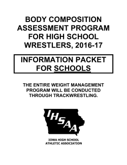 Body Composition Assessment Rule for High Schools