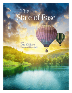 The State of Ease - American Institute of Stress