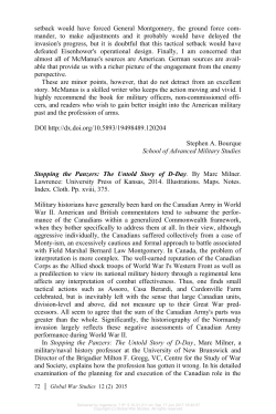 Stopping the Panzers: The Untold Story of D-Day