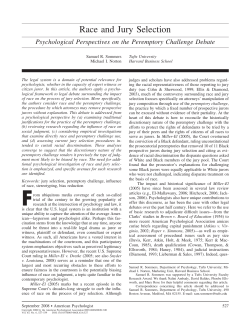 Race and Jury Selection - people.hbs.edu