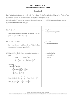 Sample Responses Q4 - AP Central