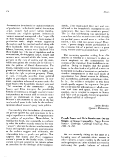 the transition from feudal to capitalist relations of production. In the