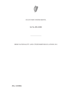 STATUTORY INSTRUMENTS. S.I. No. 569 of 2011