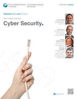 Cyber Security: The Human Factor