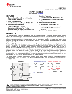 SN65HVD96D - Texas Instruments