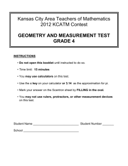 4th: Geometry