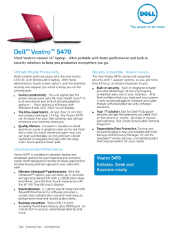 Dell™ Vostro™ 5470