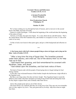 23After a long time the king of Egypt died. The Israelites groaned
