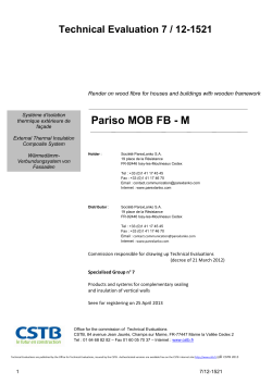 7 12 1521 Technical Evaluation