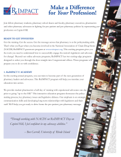 Make a Difference for Your Profession!