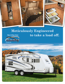 Meticulously Engineered to take a load off.