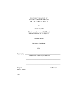 The Misapplication of Theoretical Doctrine - Deep Blue