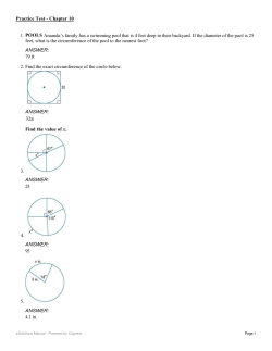 Ch 10 Practice Test Solutions