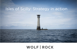 Isles of Scilly: Strategy in action