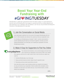 Boost Your Year-End Fundraising with
