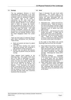 2.0 Physical Features of Landscape