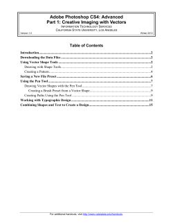 Adobe Photoshop CS4: Advanced Part 1