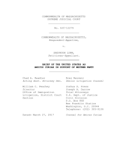 March 2017 - DOJ Amicus Brief