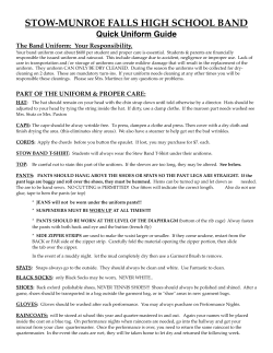 UNIFORM INFO.pages - Stow