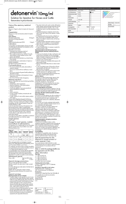 Detonervin - Animalcare